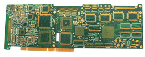 electric gold finger card board